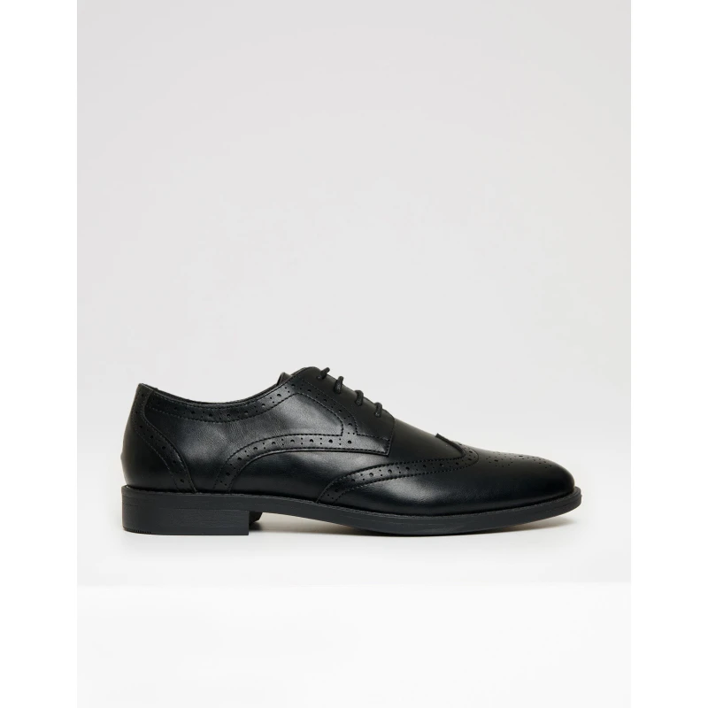 Image of Threadbare Mens Apollonia Derby Shoes Black male 8 (42)