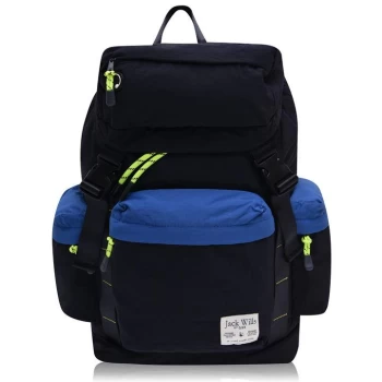 image of Jack Wills Heathland Nylon Backpack - Navy