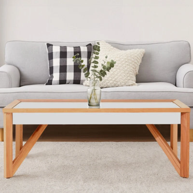 Image of Orsina Premier Housewares Contemporary Glass Coffee Table