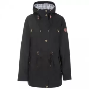 Image of Trespass Womens/Ladies Johanna Waterproof Jacket (S) (Black)