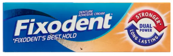 Image of Fixodent Plus Dual Power Denture Adhesive Toothpaste 40g