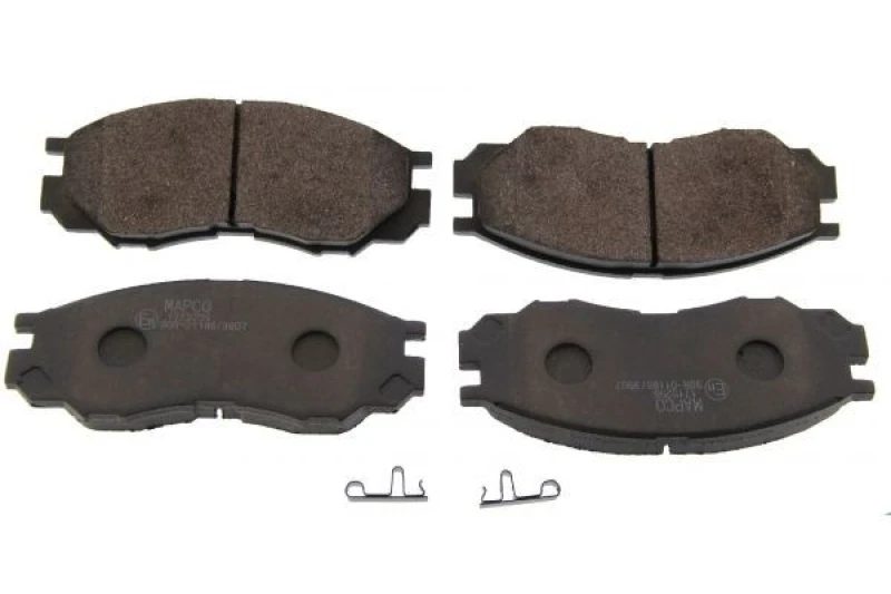 Image of MAPCO 6341 Brake pad set Front Axle, incl. wear warning contact Brake Pad Set,disc brake (402)