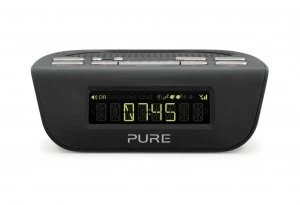 image of Pure Siesta Mi Series 2 DABFM Alarm Clock Radio Black