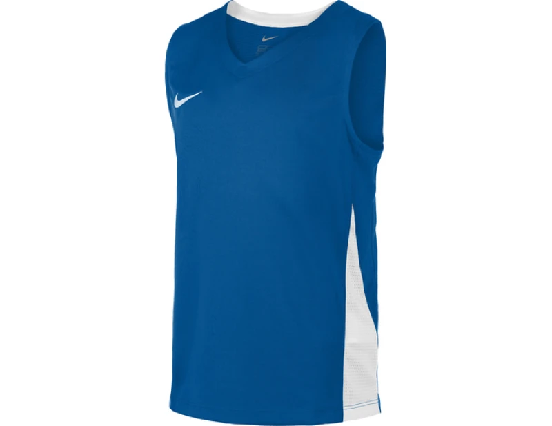 Image of Nike Team Basketball Stock 20 Jersey Kids Blue C463 S