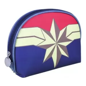 Marvel Wash Bag Captain Marvel Star