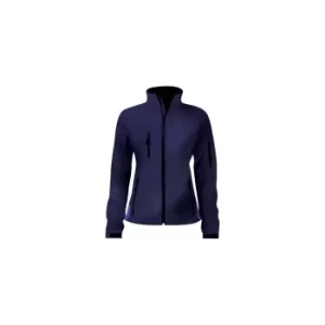 Image of Executive Womens Medium Navy Soft Shell Jacket