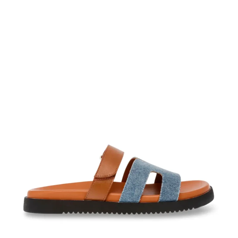 Image of Steve Madden Womens sandals Steve Madden Missile Bleu Female 36