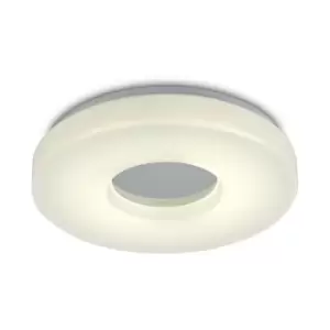 Image of Ceiling lamp bathroom Joop Chrome polished 1 bulb 7cm