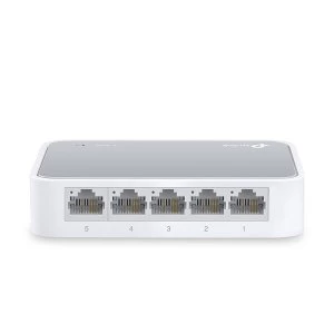 Image of TP Link TL-SF1005D 5-Port 10/100 Mbps Desktop Ethernet Switch UK Plug