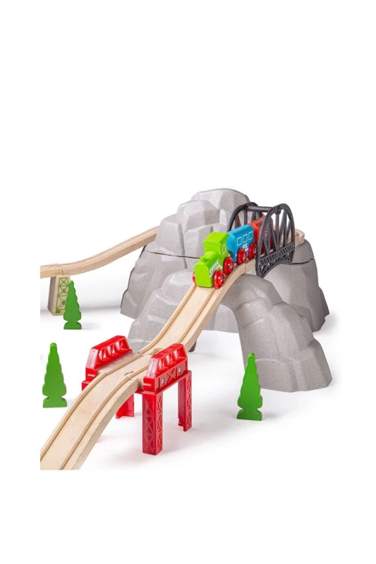 Image of Bigjigs Rail Rocky Mountain Expansion Pack Multi unisex