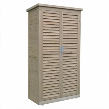 image of Airwave - Wooden Garden Storage Shed - Tall - Wooden