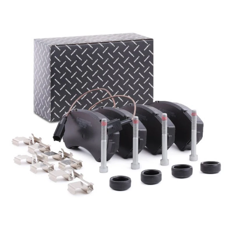 Image of Brake pad set RIDEX 402B1110