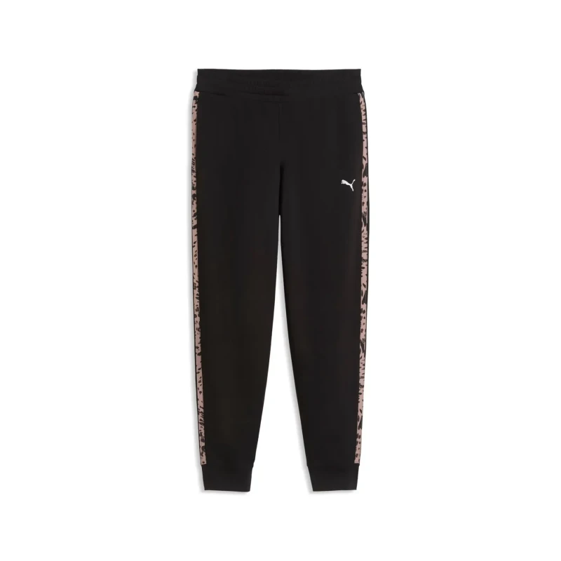 Image of Puma Womens joggers Puma Essential Graphic Animal Noir Female L