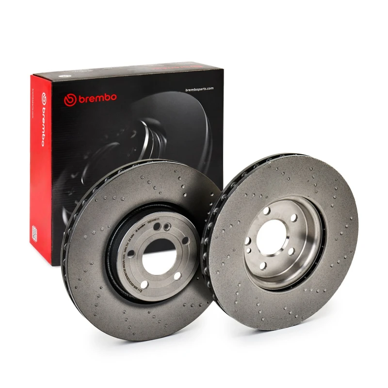Image of BREMBO Brake disc BREMBO 09.D986.11