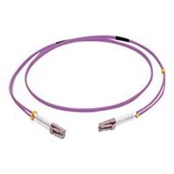 10M LC/LC OM4 LSZH FIBRE PATCH - VIOLET