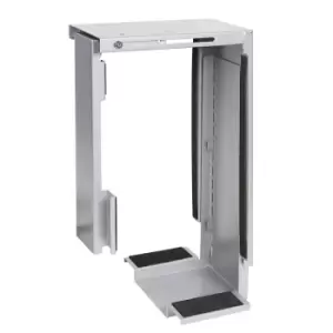 Image of Dataflex TOP GRIP CPU holder, permanently mounted, silver