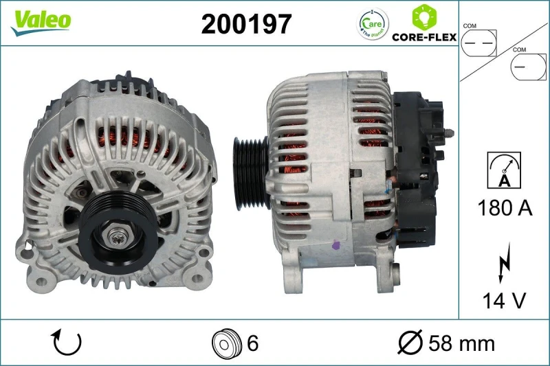 Image of Alternator VALEO 200197