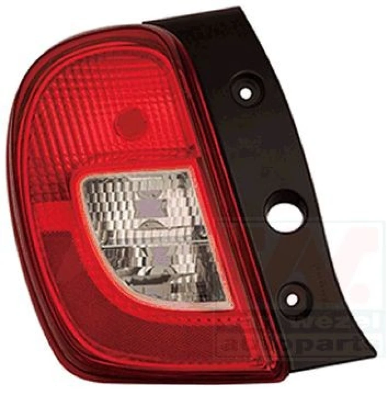 Image of VAN WEZEL 3335931 Rear light without bulb holder, Left Combination Rearlight (391)
