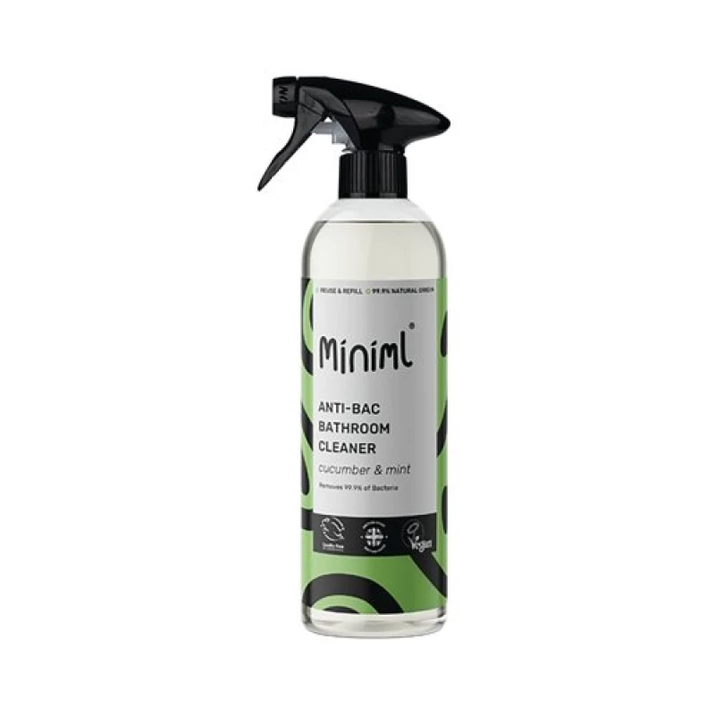 Image of Miniml Miniml Bathroom Cleaner Cucumber + Mint 750ml Bottle MIN404 MIN404