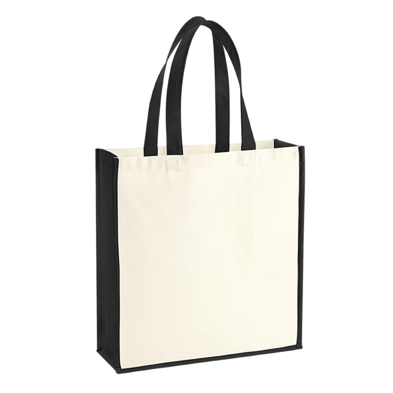 Image of Westford Mill Womens Gallery Canvas 19L Tote Bag in Natural Natural Female One Size