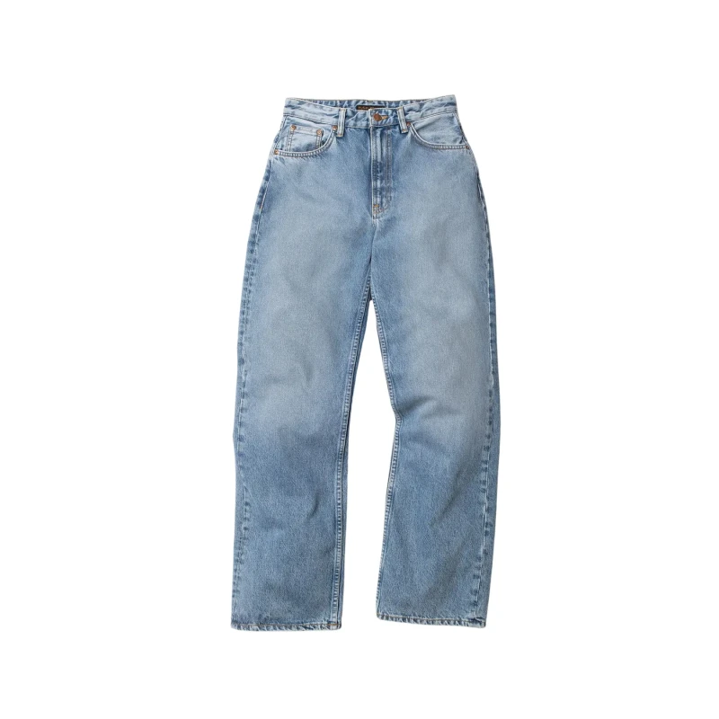 Image of Nudie Jeans Womens jeans Nudie Jeans Clean Eileen Vintage Dreams Bleu Female 26x34