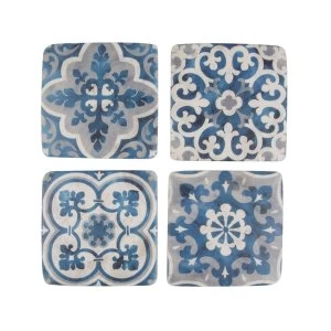 image of Sass & Belle Mediterranean Mosaic Santorini Coasters (Set of 4)