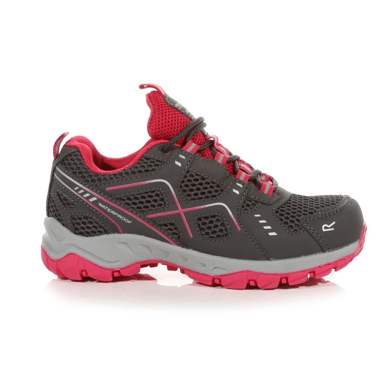 Image of Regatta Vendeavour Junior Walking Shoes in Pale Grey Size: Infant 9 Pale Grey Unisex Infant 9