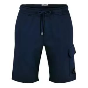 Image of CP COMPANY Micro Lens Fleece Shorts - Purple