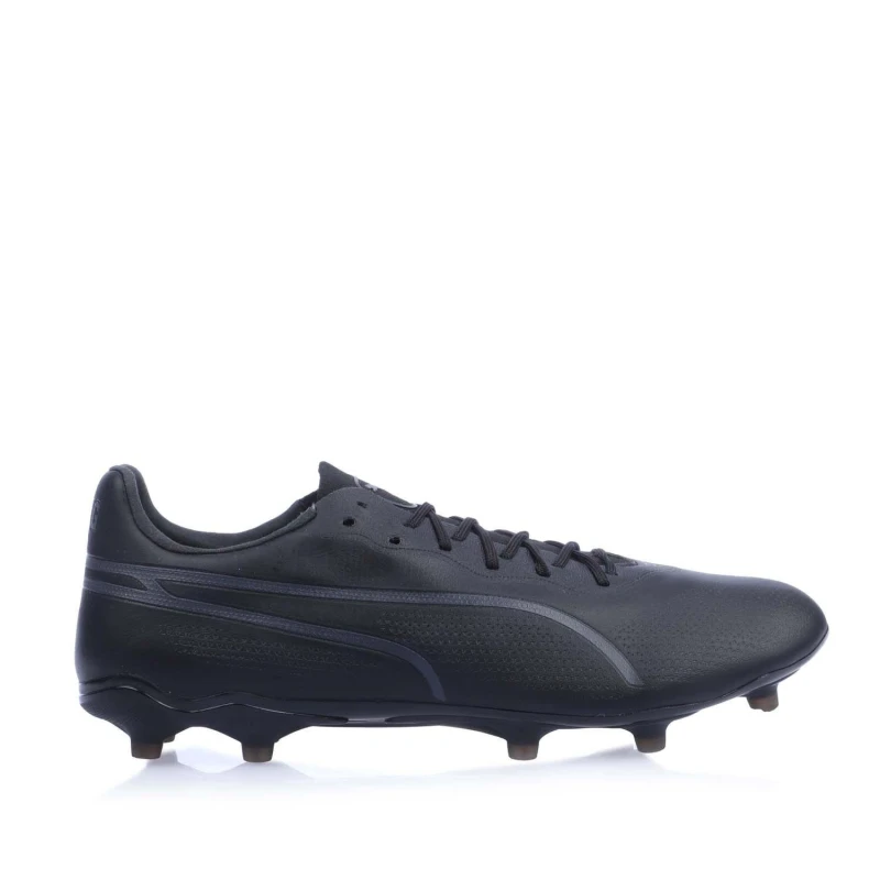 Image of Puma King Pro Firm Ground Football Boots Mens Black male UK 3