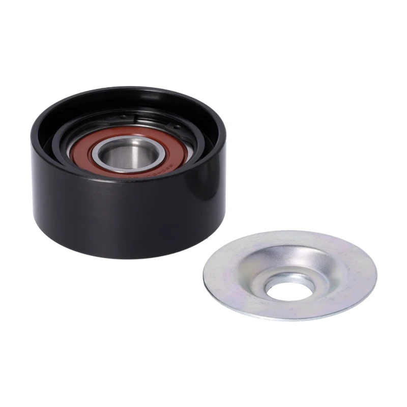 Image of FEBI BILSTEIN 30389 Idler Pulley Metal Deflection/Guide Pulley,v-ribbed belt (312)