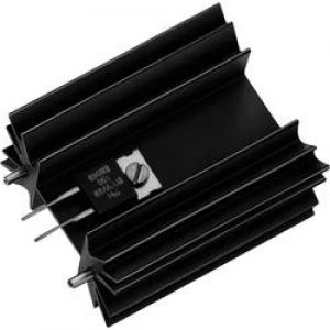 Image of Pin heat sink 5 CW L x W x H 38 x 42 x 25mm TO 220 SOT 32 F