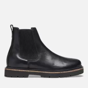 Image of Birkenstock Womens Gripwalk Slim Fit Leather Chelsea Boots - Black - UK 4.5