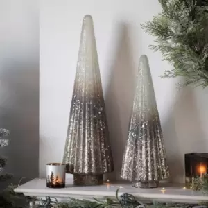 Image of Crossland Grove Venice Tree Silver Ombre Large 195x195x600mm