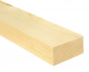 Image of Wickes Sawn Kiln Dried 47 x 100 x 2400mm Single