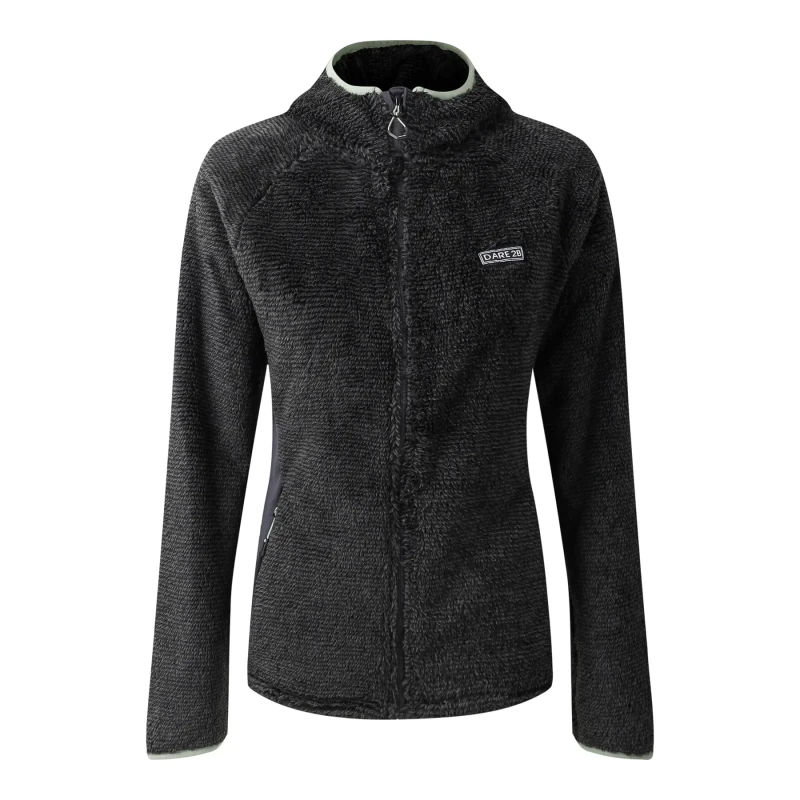 Image of Womens hooded fleece Dare 2B Torrek Pro Noir Female 38