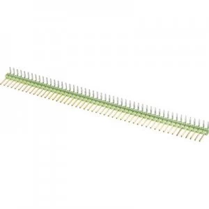 image of TE Connectivity Pin strip standard No. of rows 1 Pins per row 6 825437 6