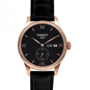 T-Classic Le Locle Automatic Petite Seconde Automatic Black Dial Mens Watch