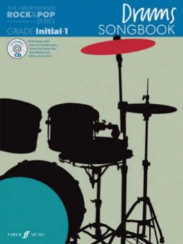Image of The Faber Graded Rock and Pop Series Drums Songbook Initial - Grade 1 Paperback