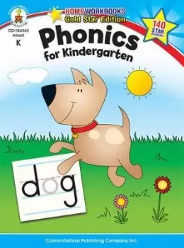 Image of Grade K Phonics for Kindergarten by Carson-Dellosa Publishing
