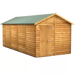 Image of Power 18x8 Overlap Apex No Window Shed