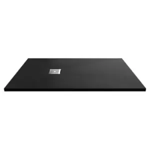 Image of Hudson Reed Rectangular Shower Tray 1400 x 900mm - Black