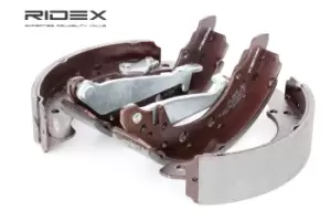 Image of RIDEX Brake Shoes 70B0055 Brake Shoe Set,Brake Lining VW,AUDI,SKODA,POLO (9N_),Polo Schragheck (6R1, 6C1),GOLF II (19E, 1G1),Lupo (6X1, 6E1)