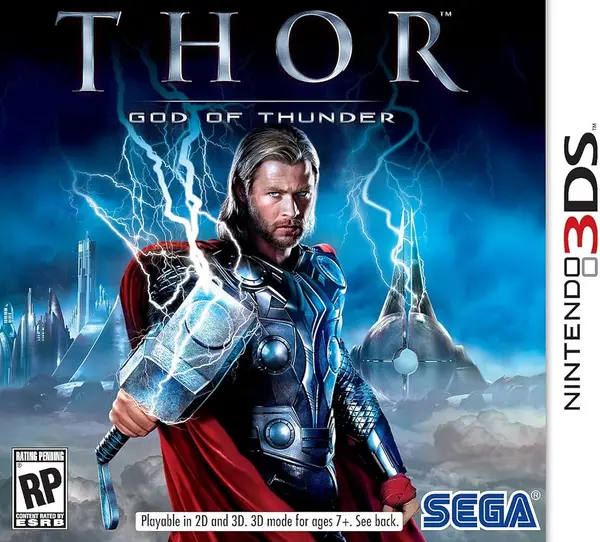 image of Thor God of Thunder Nintendo 3DS Game