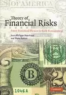 Image of theory of financial risks from statistical physics to risk management