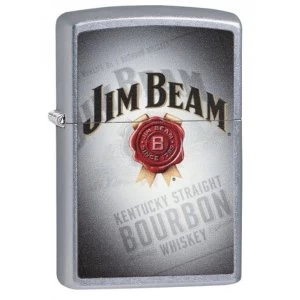 image of Zippo Jim Beam Signature Street Chrome Finish Windproof Lighter