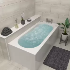 Image of Alton Single Ended Bath with 14 Jet Whirlpool System and 12 Jet Airspa System - 1700 x 750mm