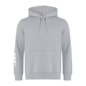 Image of Canterbury Unisex Adult Club Hoodie (XXL) (Grey Marl)