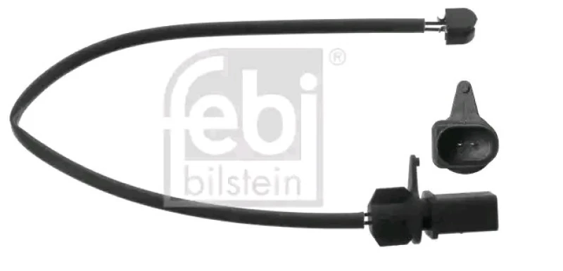 Image of FEBI BILSTEIN 47367 Brake Pad Wear Sensor Front Axle Right Warning Contact,brake pad wear (407)
