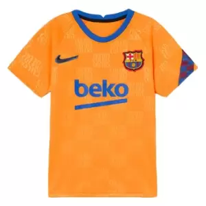 image of 2022 Barcelona Nike Dri-Fit Pre Match Shirt (Kids)