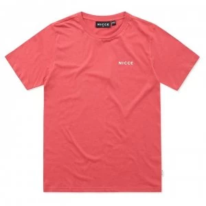 Image of Nicce Logo T-Shirt Mens - Holly Berry